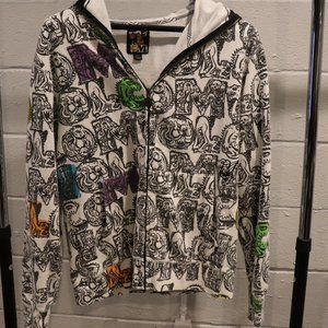 Volcom Mens Full Zip Monster hoodie